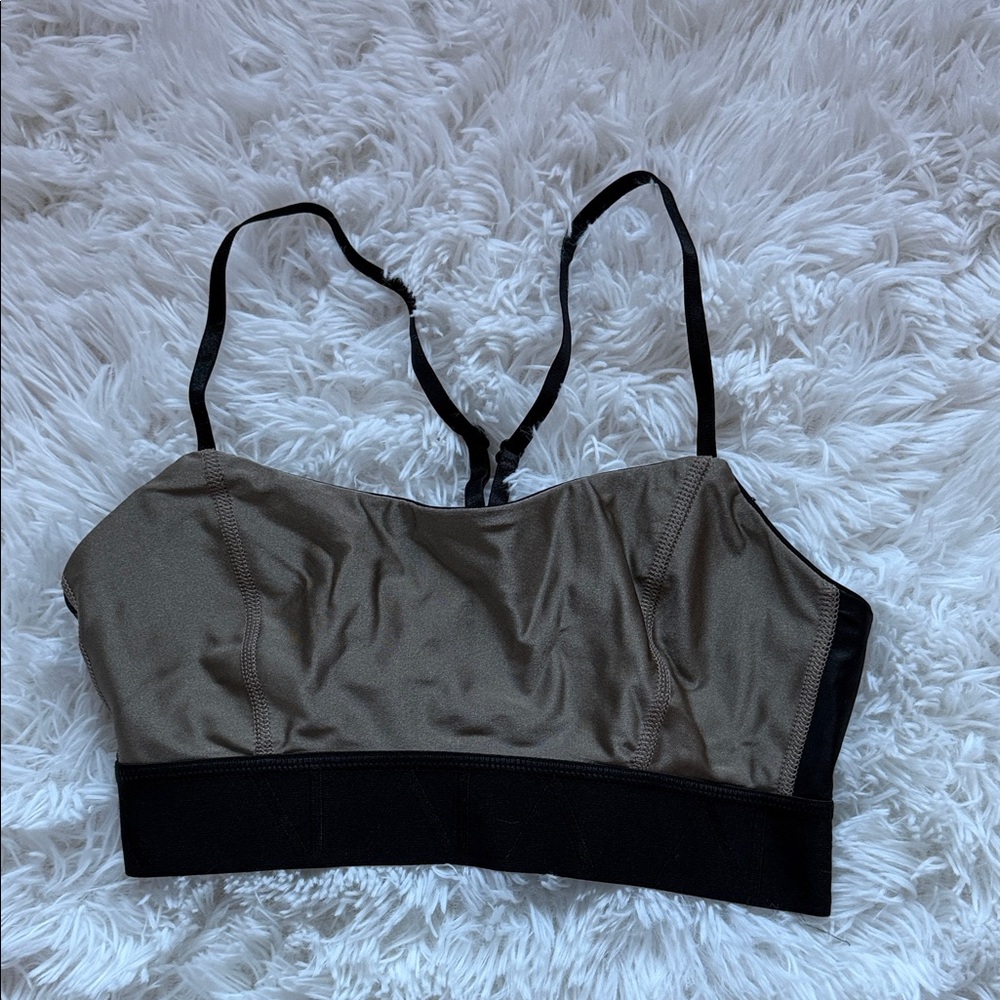 Alala Black and Tan Bralette